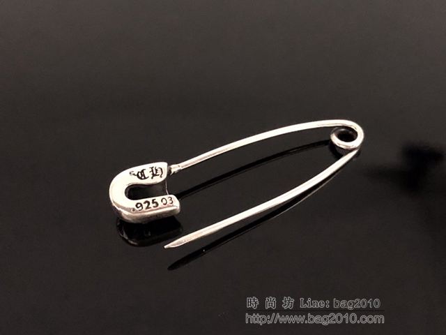 chrome hearts銀飾 克羅心小曲別針 925純銀 克羅心時下最熱單品  gjc1520